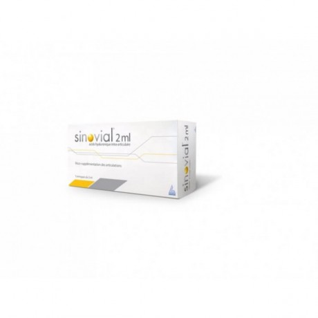 SINOVIAL 2MG ACIDE HYALURONIQUE INTRA-ARTICULAIRE - 3 SERINGUES