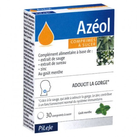 PILEJE AZEOL BOITE DE 30 CP A SUCER