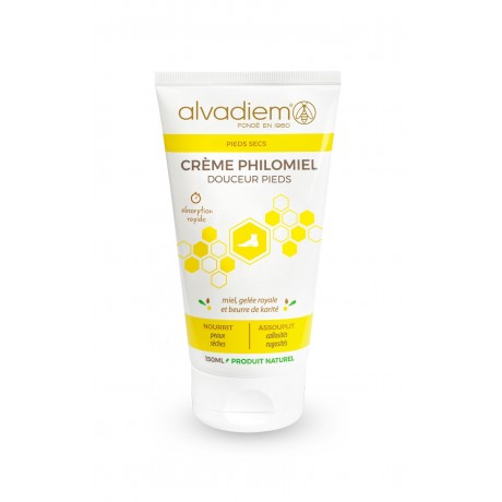 ALVADIEM CREME PHILOMIEL DOUCEUR PIEDS 150ML ALVADIEM CREME PHILOMIEL DOUCEUR PIEDS 150ML