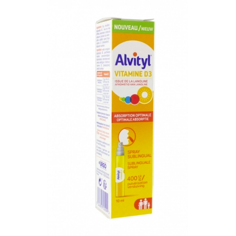 Alvityl Spray Vitamine D3 10ml