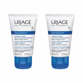 URIAGE BARIEDERM CREME MAINS ISOLANTE REPARATRICE MAINS ABIMEES 2X50ML
