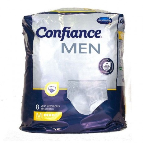 Hartmann Confiance Men Absorption 5 Gouttes Taille M 8 sous-vêtements Hartmann Confiance Men Absorption 5 Gouttes Taille M 8 sous-vêtements