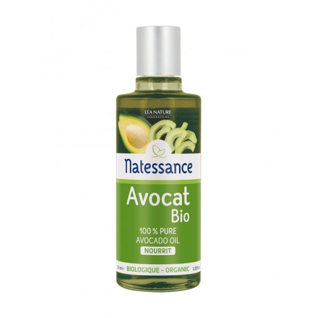 Natessance Huile d'Avocat Bio 100 ml Natessance Huile d'Avocat Bio 100 ml