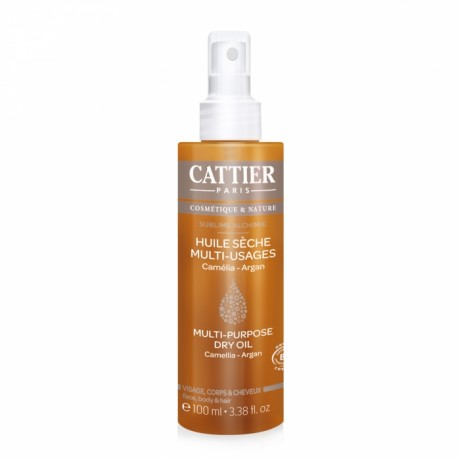 CATTIER SUBLIME ALCHIMIE HUILE SECHE MULTI USAGES BIO 100ML