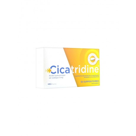 Cicatridine Acide Hyaluronique 10 Suppositoires Cicatridine Acide Hyaluronique 10 Suppositoires