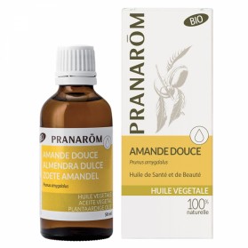 PRANAROM HUILE VEGETALE AMANDE DOUCE BIO 50ML