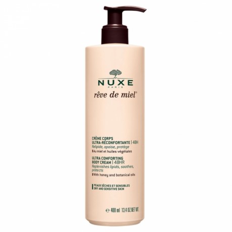 NUXE REVE DE MIEL CREME CORPS ULTRA-RECONFORTANTE PEAUX SECHES ET SENSIBLES 400ML NUXE REVE DE MIEL CREME CORPS ULTRA-RECONFORTANTE PEAUX SECHES ET SENSIBLES 400ML