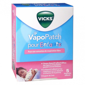 VICKS - Vapopatch Enfants, 5 patchs