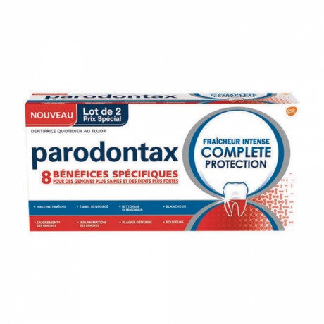 PARODONTAX DENTIFRICE PROTECTION COMPLETE 2X75ML PARODONTAX DENTIFRICE PROTECTION COMPLETE 2X75ML