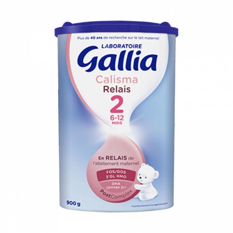 GALLIA CALISMA RELAIS 2 LAIT EN POUDRE 6 A 12 MOIS 800G GALLIA CALISMA RELAIS 2 LAIT EN POUDRE 6 A 12 MOIS 800G
