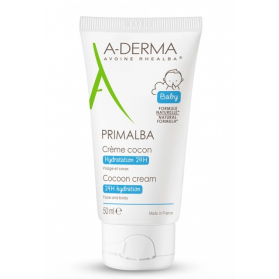 A-DERMA PRIMALBA CREME COCOON HYDRATATION 24H PEAUX FRAGILES DU BEBE 50ML