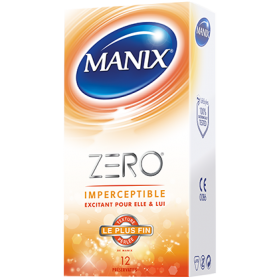 MANIX ZERO EXCITANT Boîte de 12 préservatifs