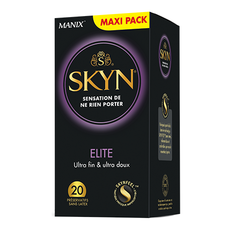 MANIX SKYN ELITE Boîte de 20 préservatifs