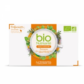 NUTRISANTE INFUSION FOIE ET INTESTIN BIO 20 SACHETS