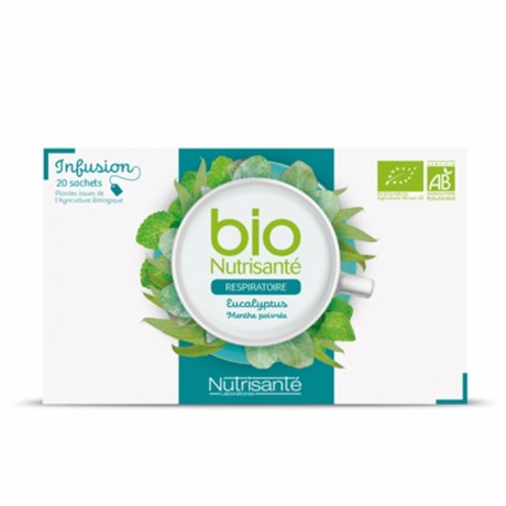 NUTRISANTE INFUSION RESPIRATOIRE BIO 20 SACHETS NUTRISANTE INFUSION RESPIRATOIRE BIO 20 SACHETS