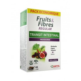 Ortis Fruits & Fibres Regular 45 Cubes à Mâcher