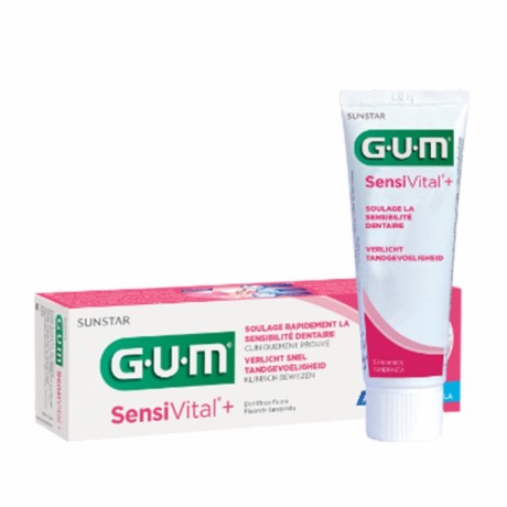 GUM SENSIVITAL + DENTIFRICE DENTS SENSIBLES 75ML