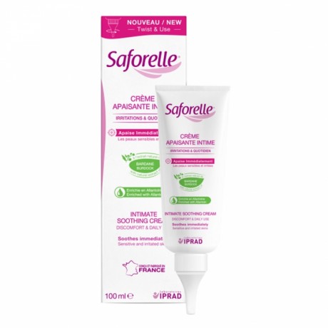 SAFORELLE CREME APAISANTE INTIME 100ML SAFORELLE CREME APAISANTE INTIME 100ML
