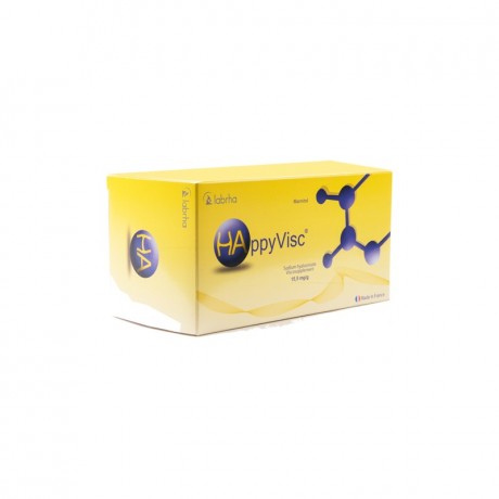 HAPPYVISC Solution injectable boite de 3 Seringues 2,2ml HAPPYVISC Solution injectable boite de 3 Seringues 2,2ml