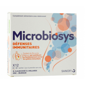 SANOFI MICROBIOSYS DEFENSES IMMUNITAIRES 12 STICKS