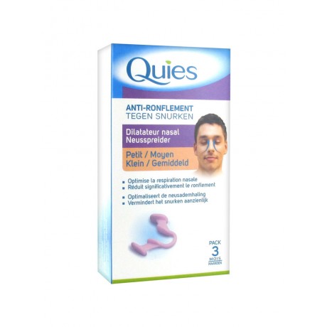 Quies Anti-Ronflement Dilatateur Nasal Petit Moyen Quies Anti-Ronflement Dilatateur Nasal Petit Moyen