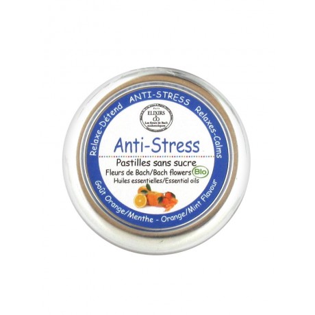 Elixirs & Co Anti-Stress Pastilles Sans Sucre 45 g