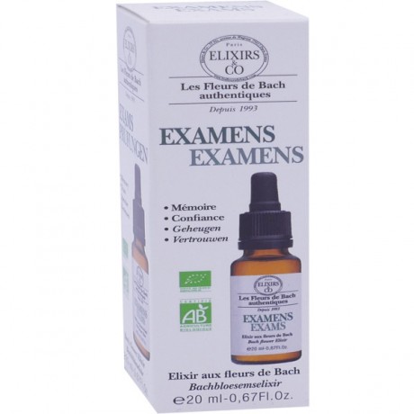 ELIXIRS & CO EXAMENS MEMOIRE CONFIANCE 20 ML ELIXIRS & CO EXAMENS MEMOIRE CONFIANCE 20 ML