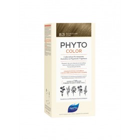 PHYTO PHYTOCOLOR COLORATION PERMANENTE AUX PIGMENTS VEGETAUX - 8.3 BLOND CLAIR DORE