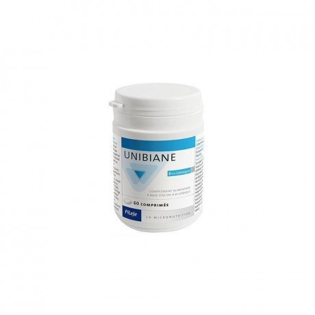 Pileje Unibiane R-alpha-Lipoïque - 60 comprimés Pileje Unibiane R-alpha-Lipoïque - 60 comprimés