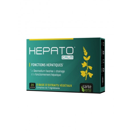 Santé Verte Hepato Calm 20 Comprimés Santé Verte Hepato Calm 20 Comprimés