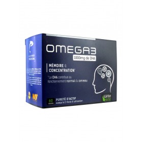 Santé Verte Omega 3 1000 mg de DHA 60 Capsules