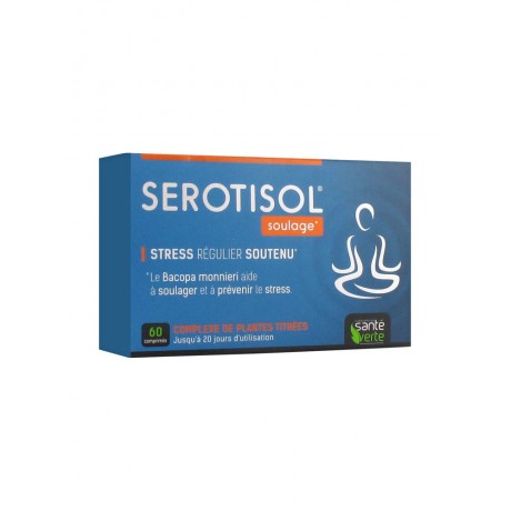 Santé Verte Sérotisol Soulage 60 Comprimés