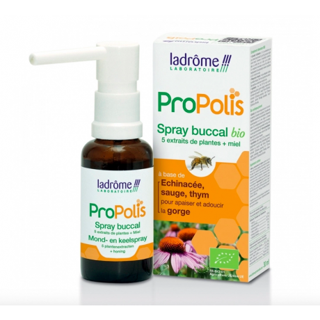 LADRÔME PROPOLIS SPRAY BUCCAL BIO 30ML LADRÔME PROPOLIS SPRAY BUCCAL BIO 30ML