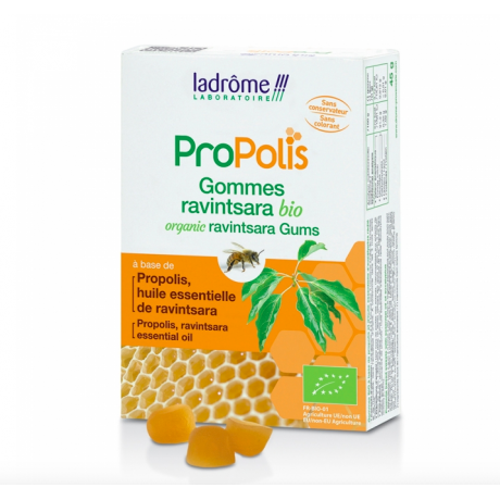 LADRÔME PROPOLIS GOMME BIO RAVINTSARA 45G LADRÔME PROPOLIS GOMME BIO RAVINTSARA 45G