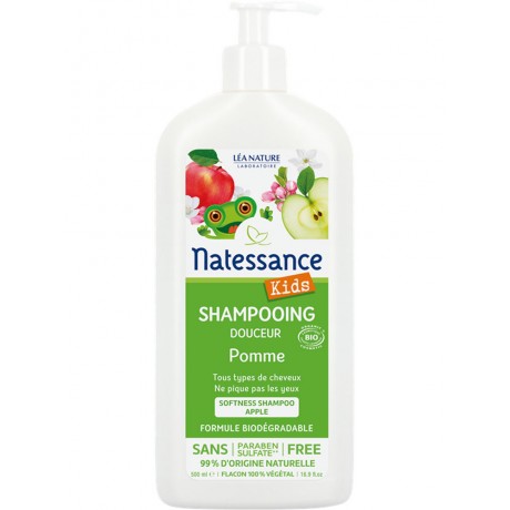 NATESSANCE KIDS BIO SHAMPOOING POMME 500ML