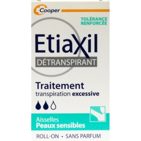 ETIAXIL DETRANSPIRANT AISSELLES PEAUX SENSIBLES 15ML