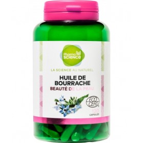 PHARMASCIENCE HUILE DE BOURRACHE 120 CAPSULES