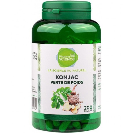 PHARMASCIENCE KONJAC 200 GELULES PHARMASCIENCE KONJAC 200 GELULES