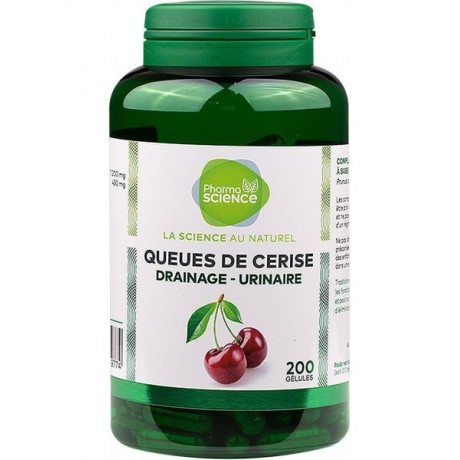 PHARMASCIENCE QUEUES DE CERISE 200 GELULES PHARMASCIENCE QUEUES DE CERISE 200 GELULES