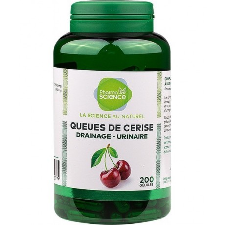 PHARMASCIENCE QUEUES DE CERISE 200 GELULES