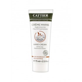 Cattier Crème Mains Ultra-Nourrissante 75 ml