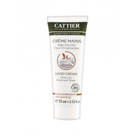 Cattier Crème Mains Ultra-Nourrissante 75 ml Cattier Crème Mains Ultra-Nourrissante 75 ml