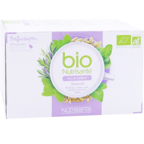 NUTRISANTE BIO ALLAITEMENT INFUSION 20 SACHETS NUTRISANTE BIO ALLAITEMENT INFUSION 20 SACHETS