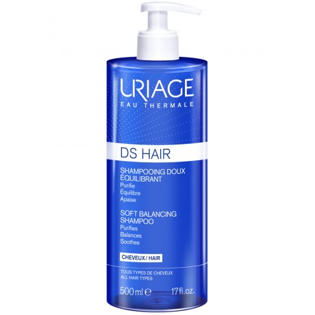 Uriage DS Hair Shampooing Doux Equilibrant 500 ml Uriage DS Hair Shampooing Doux Equilibrant 500 ml