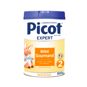 Pharma360 - PICOT Lait Croissance 2ème Age 1kg - Nutrition Optimale Dès 6  Mois