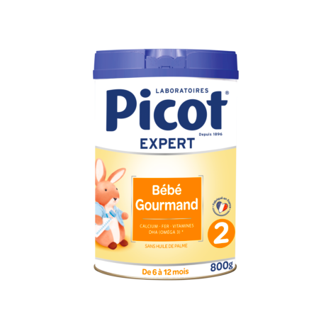 PICOT LAIT EXPERT BéBé GOURMAND 2 800G PICOT LAIT EXPERT BéBé GOURMAND 2 800G