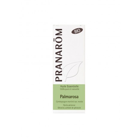 Pranarôm Huile Essentielle Palmarosa (Cymbopogon martinii var. motia) Bio 10 ml