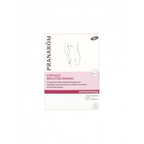 Pranarôm Aromafemina Capsules Bien-Etre Féminin Bio 30 Capsules