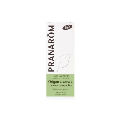 Pranarôm Huile Essentielle Origan à Inflorescences Compactes Bio (Origanum compactum) 10 ml