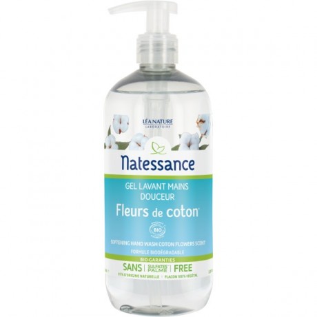 GEL LAVANT MAINS FRAICHEUR FLEURS DE COTON 500ML GEL LAVANT MAINS FRAICHEUR FLEURS DE COTON 500ML